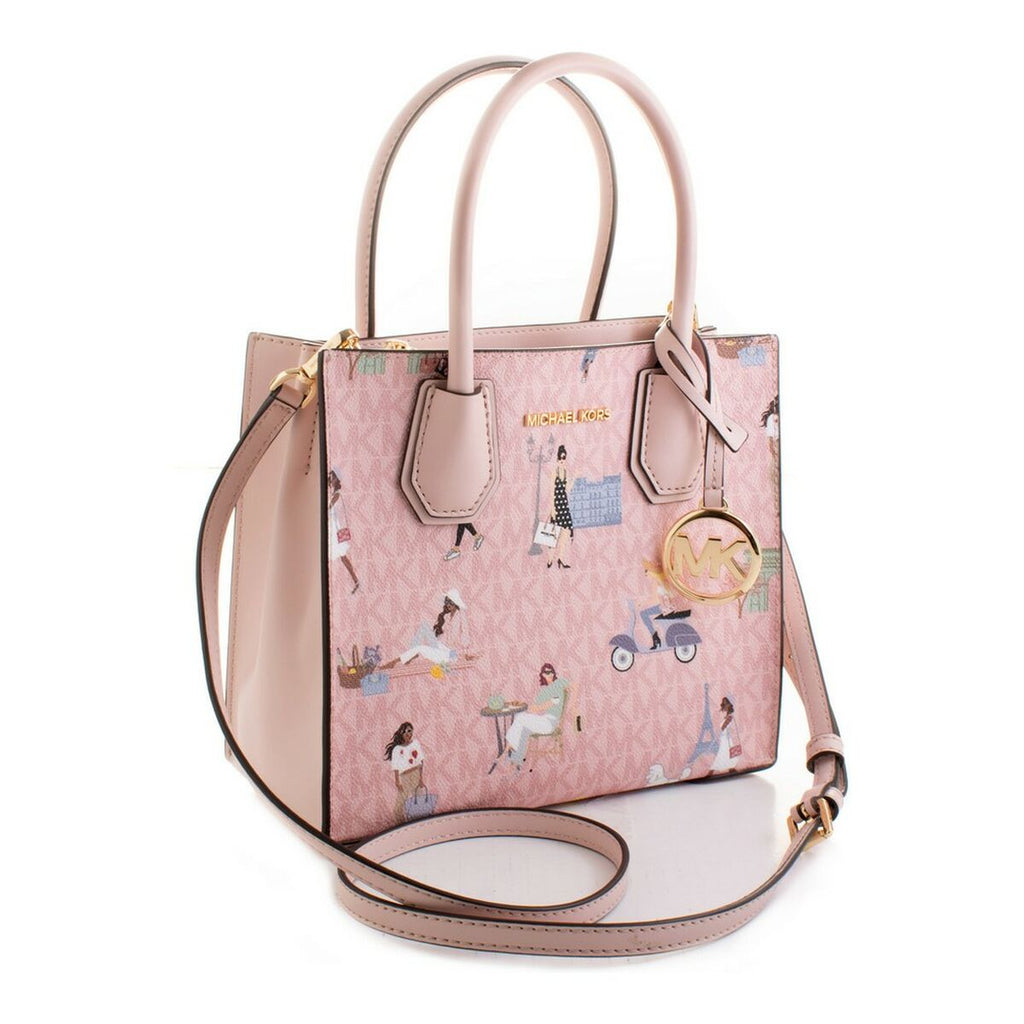 Women's Handbag Michael Kors 35S2G5CM2V-DK-PWBLSH-ML Pink 22 x 19 x 9