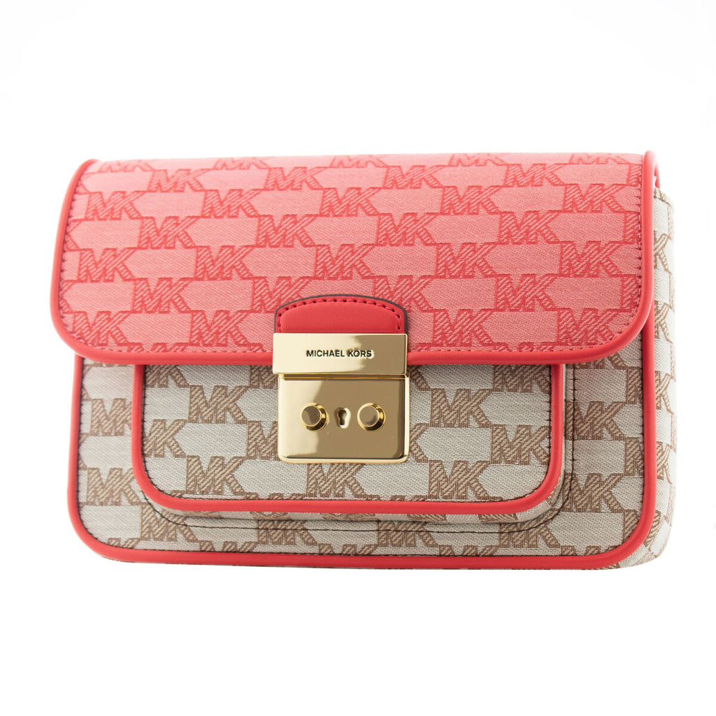 Women's Handbag Michael Kors 35T2GS9M2J-GRAPFRUT-MLT Pink 22 x 18 x 6