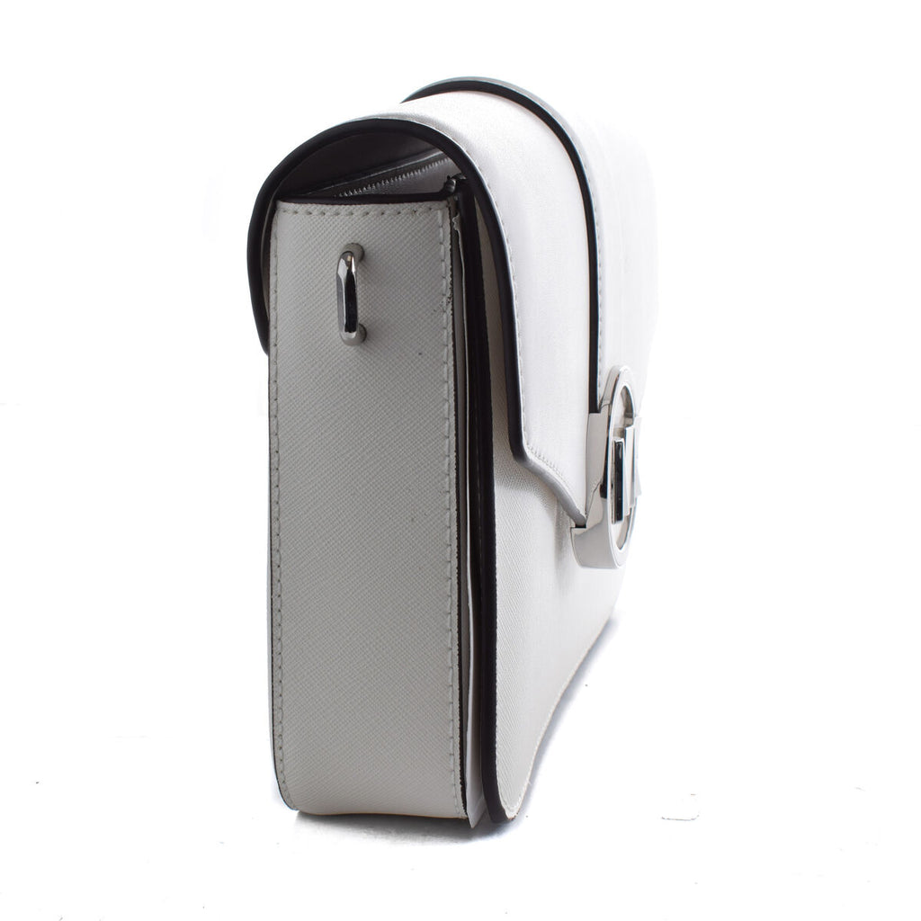 Women's Handbag Michael Kors 35T2SNML2L-OPTIC-WHITE White 23 x 5 x 17