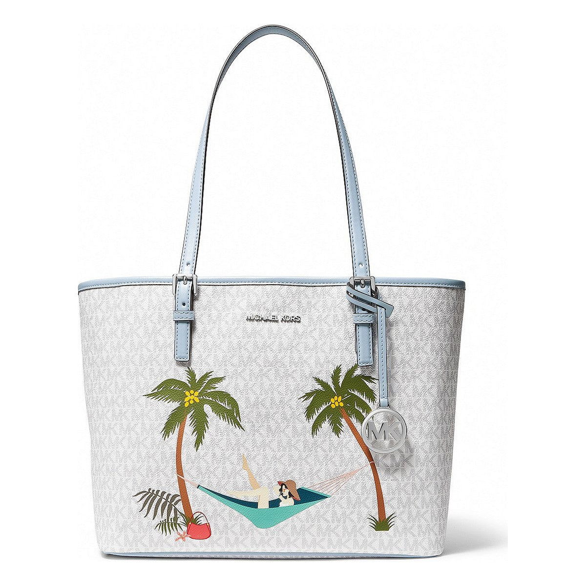 Women's Handbag Michael Kors 35T2S5CT8B-BRIGHT-WHT White 38 x 27 x 16