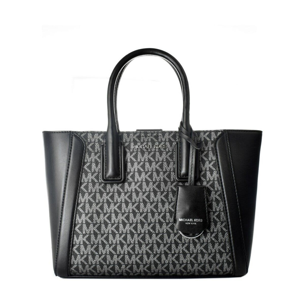 Women's Handbag Michael Kors 35F2S6KC5V-BLK-SILVER Black 24 x 20 x 8