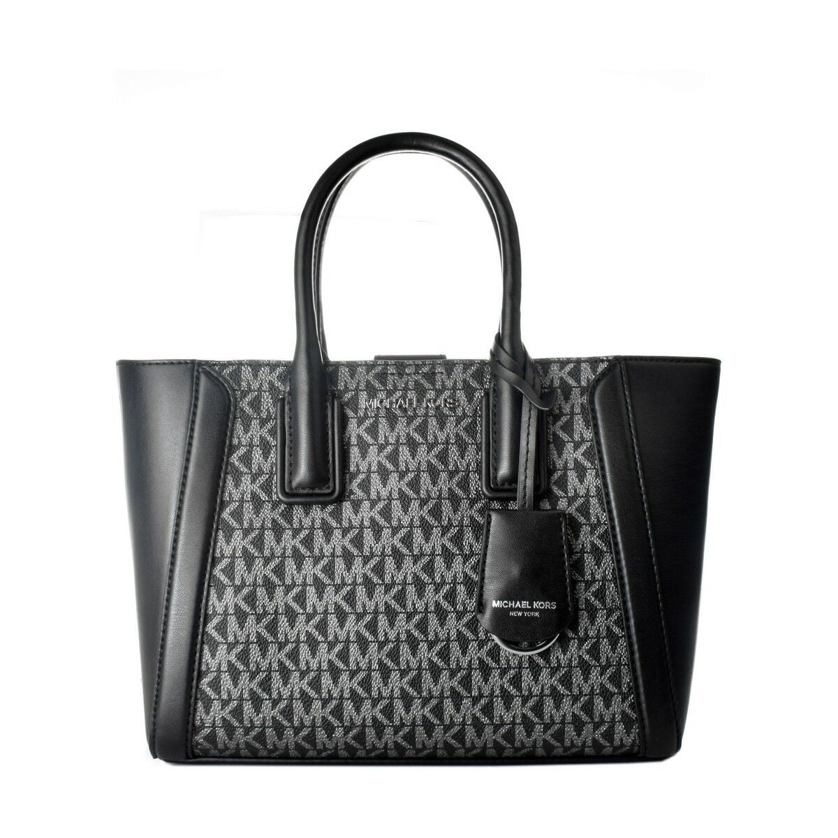 Women's Handbag Michael Kors 35F2S6KC5V-BLK-SILVER Black 24 x 20 x 8