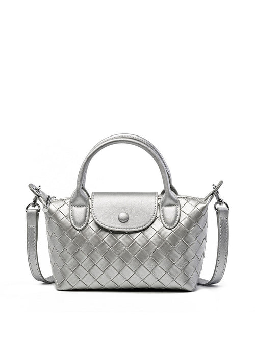 SolunaLuxe™ – WovenCharm Handbag