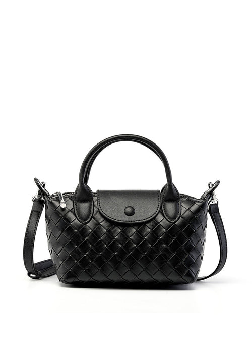 SolunaLuxe™ – WovenCharm Handbag