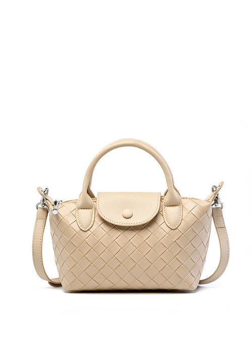 SolunaLuxe™ – WovenCharm Handbag