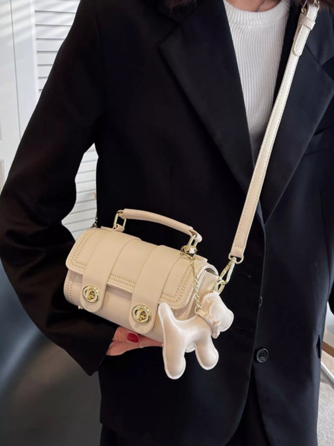 Mini Leather Crossbody Bag - Stylish & Charming Handbag