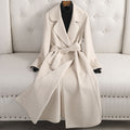 Women's Slim-Fit Wool Overcoat – Timeless Elegance & Comfort