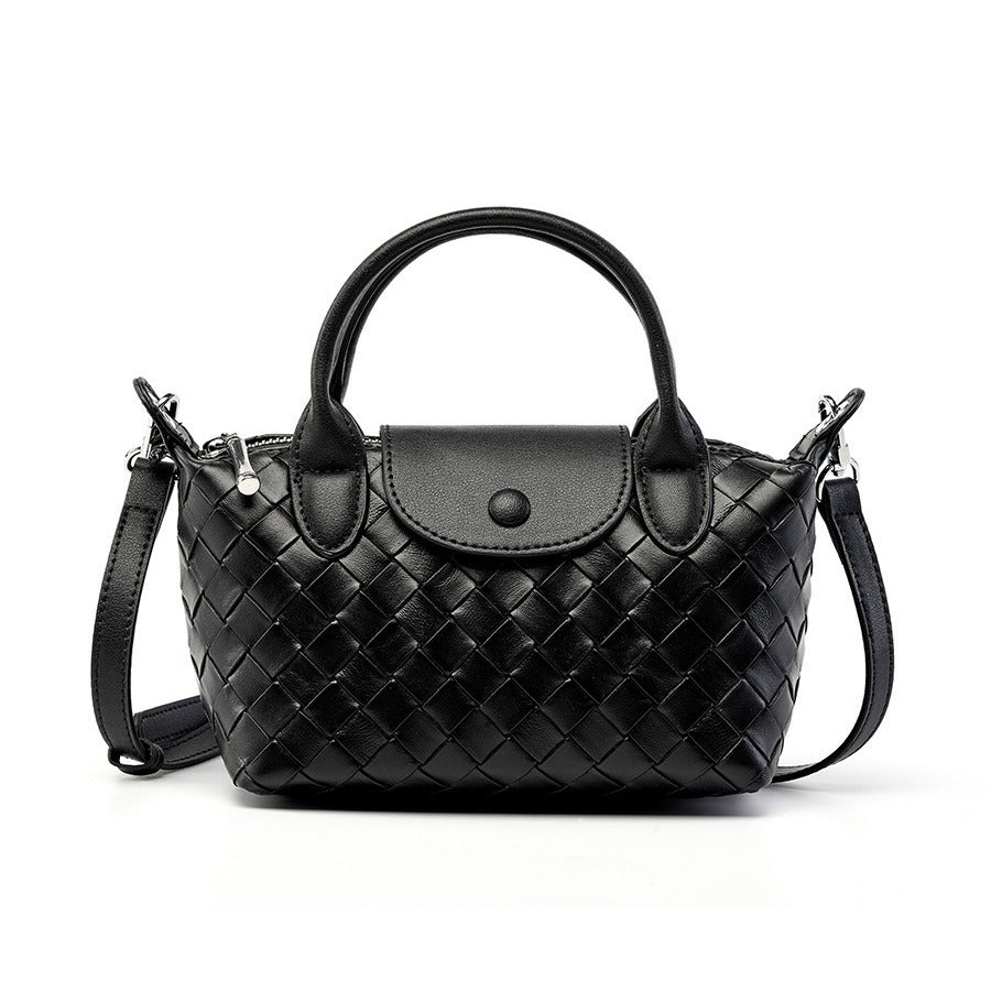 SolunaLuxe™ – WovenCharm Handbag