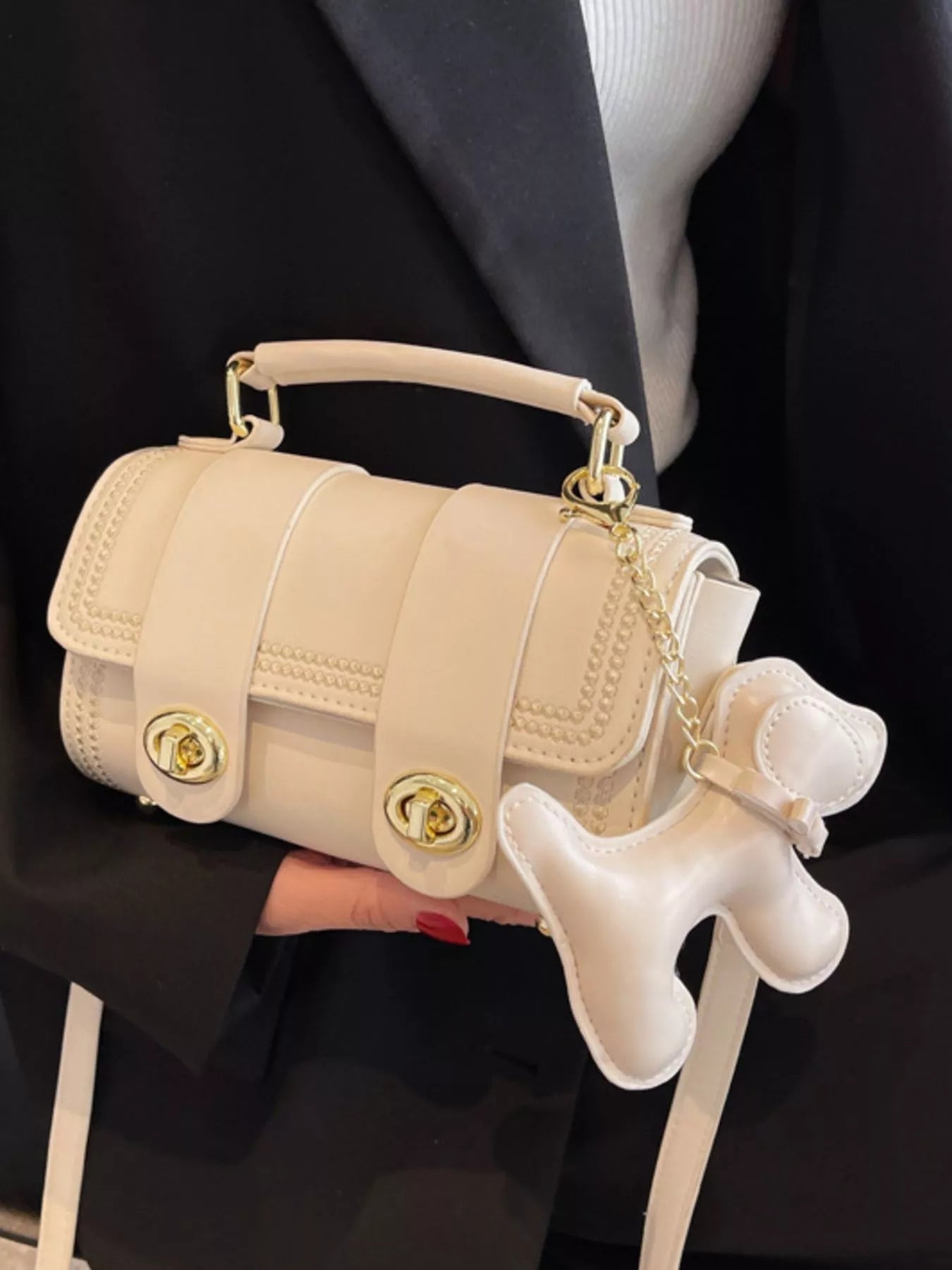 Mini Leather Crossbody Bag - Stylish & Charming Handbag