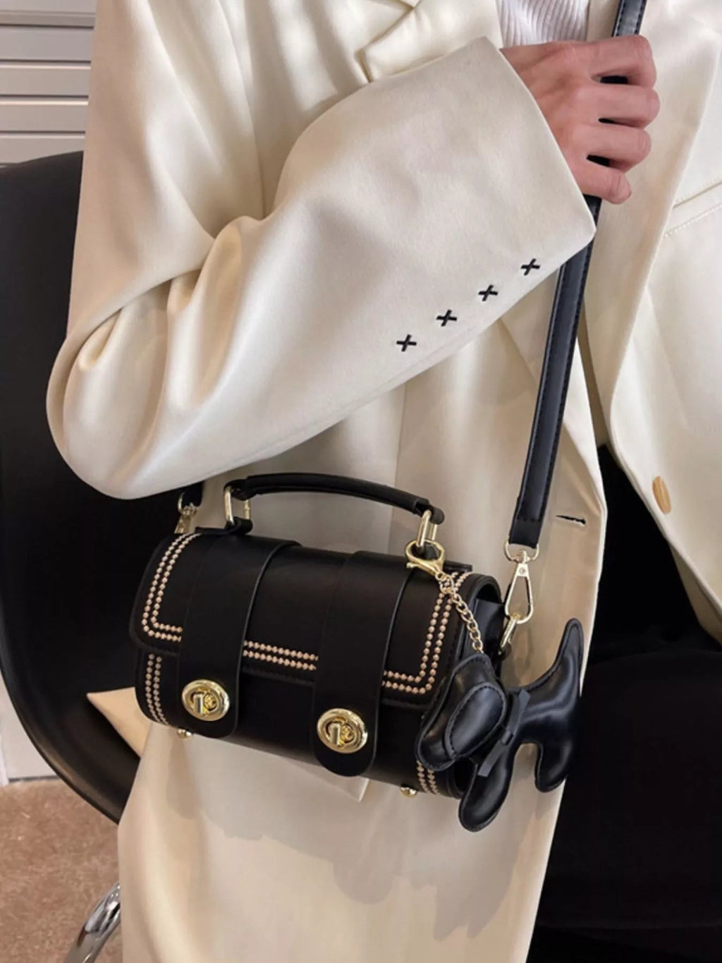 Mini Leather Crossbody Bag - Stylish & Charming Handbag