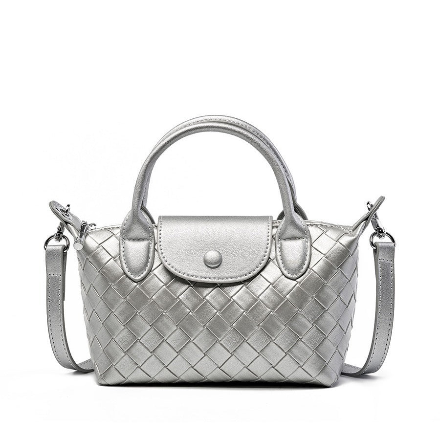 SolunaLuxe™ – WovenCharm Handbag