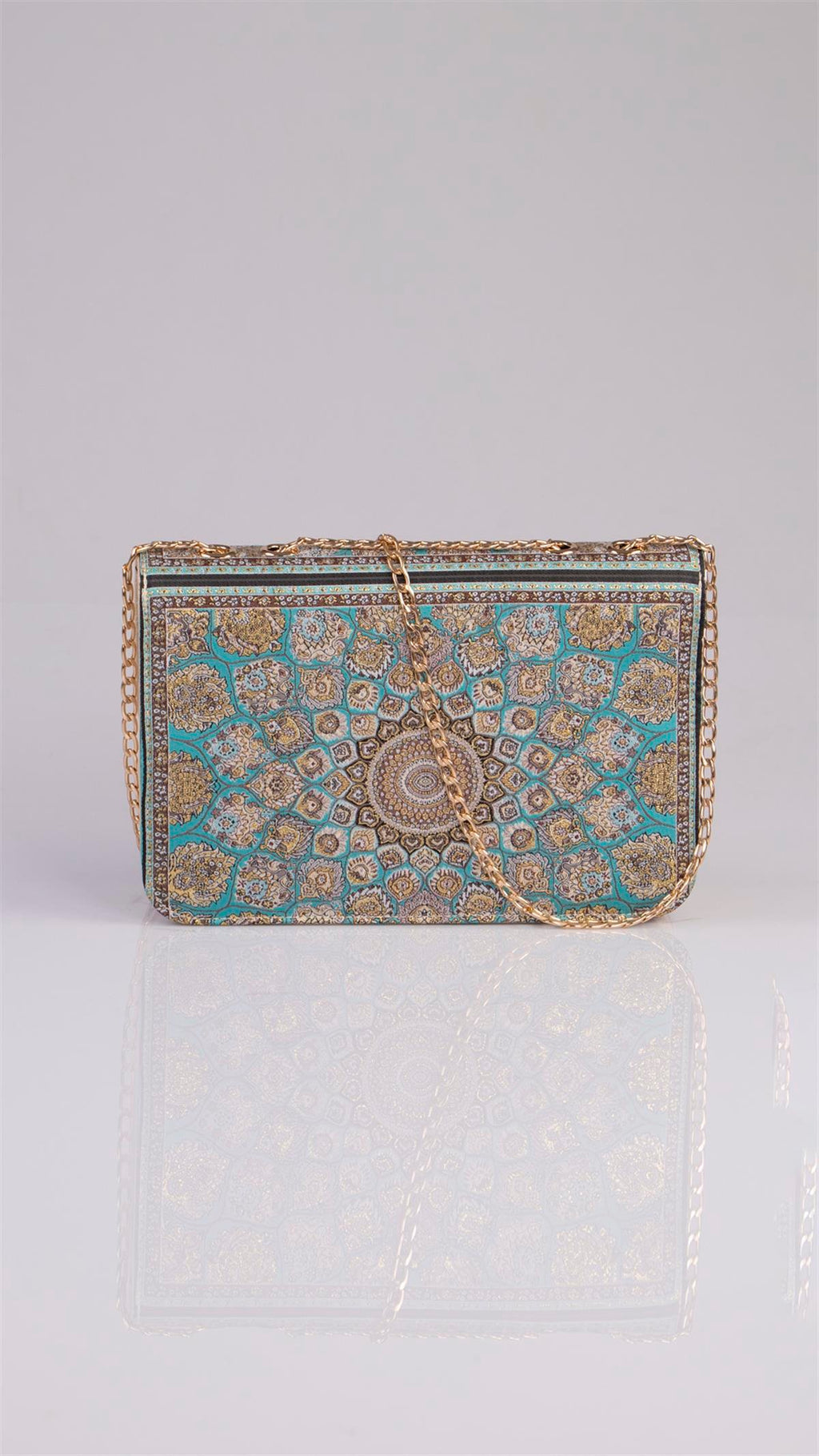 Handmade Oriental Multicolor Elegant Handbag