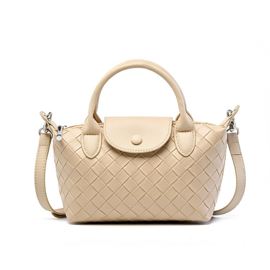 SolunaLuxe™ – WovenCharm Handbag