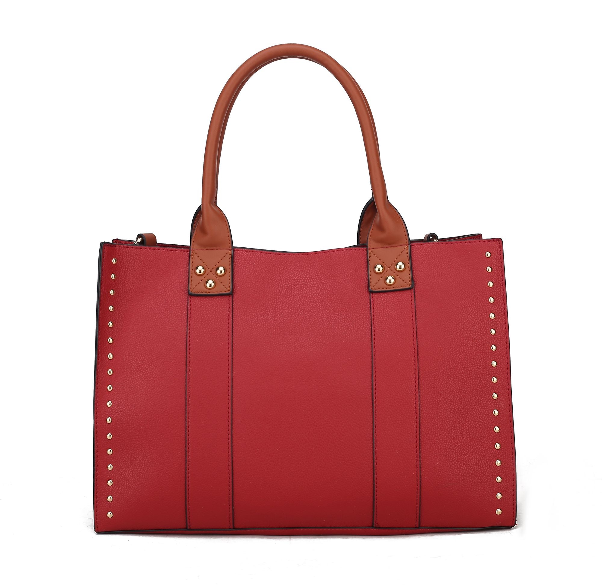 MKF Collection Davina Tote Handbag with wallet Vegan Leather Crossover