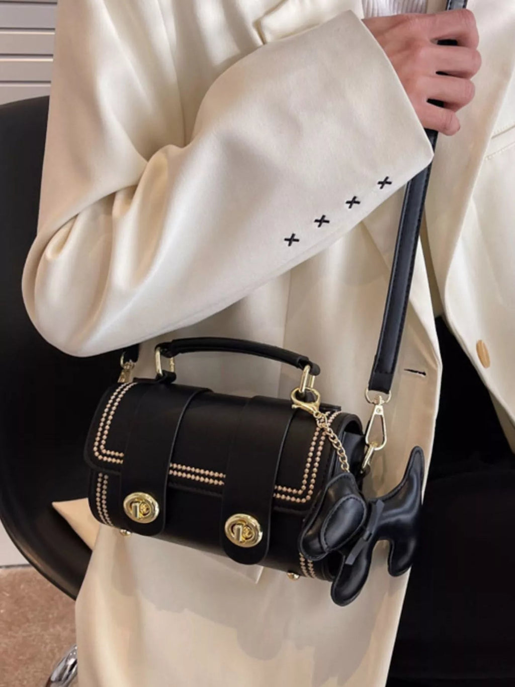 Mini Leather Crossbody Bag - Stylish & Charming Handbag